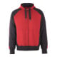 MASCOT® Kapuzensweatshirt Wiesbaden L rot/schwarz