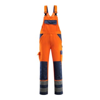 MASCOT® Latzhose Barras 82C46 hi-vis orange/marine