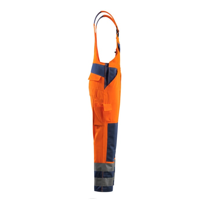 MASCOT® Latzhose Barras 82C46 hi-vis orange/marine