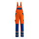 MASCOT® Latzhose Barras 82C54 hi-vis orange/kornblau
