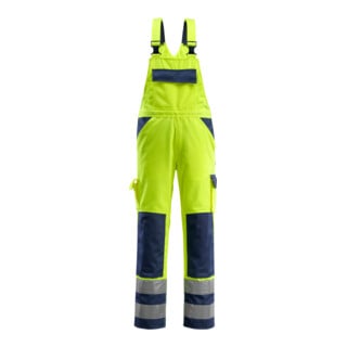 MASCOT® Latzhose Barras 90C48 hi-vis gelb/marine