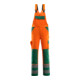 MASCOT® Latzhose Barras 90C48 hi-vis orange/grün