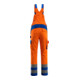 MASCOT® Latzhose Barras 90C54 hi-vis orange/kornblau