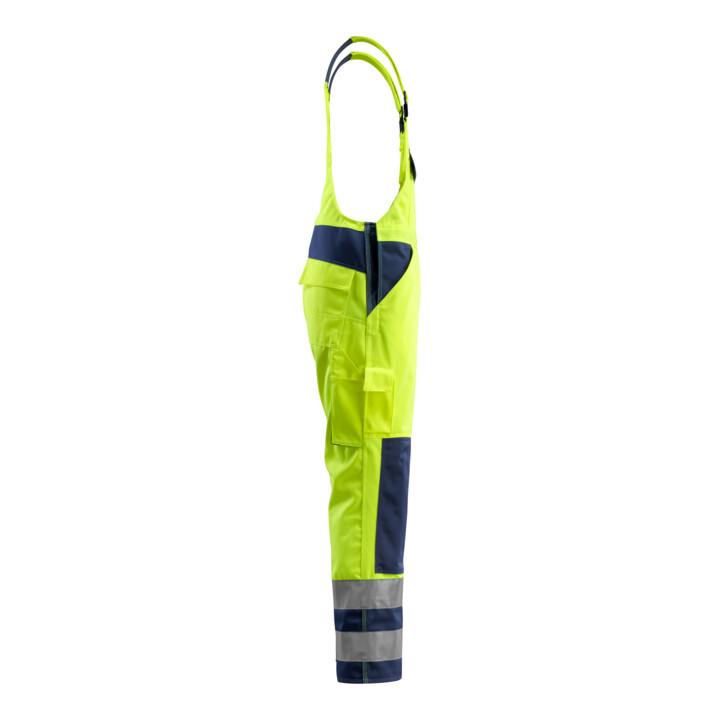MASCOT® Latzhose Barras 90C56 hi-vis gelb/marine