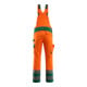 MASCOT® Latzhose Barras Größe 82C58 hi-vis orange/grün