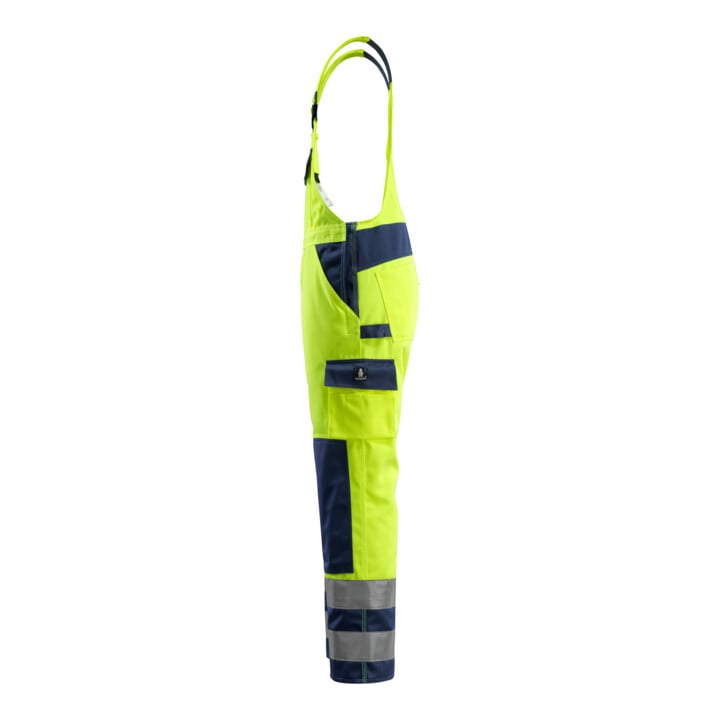 MASCOT® Latzhose Barras Größe 90C62 hi-vis gelb/marine