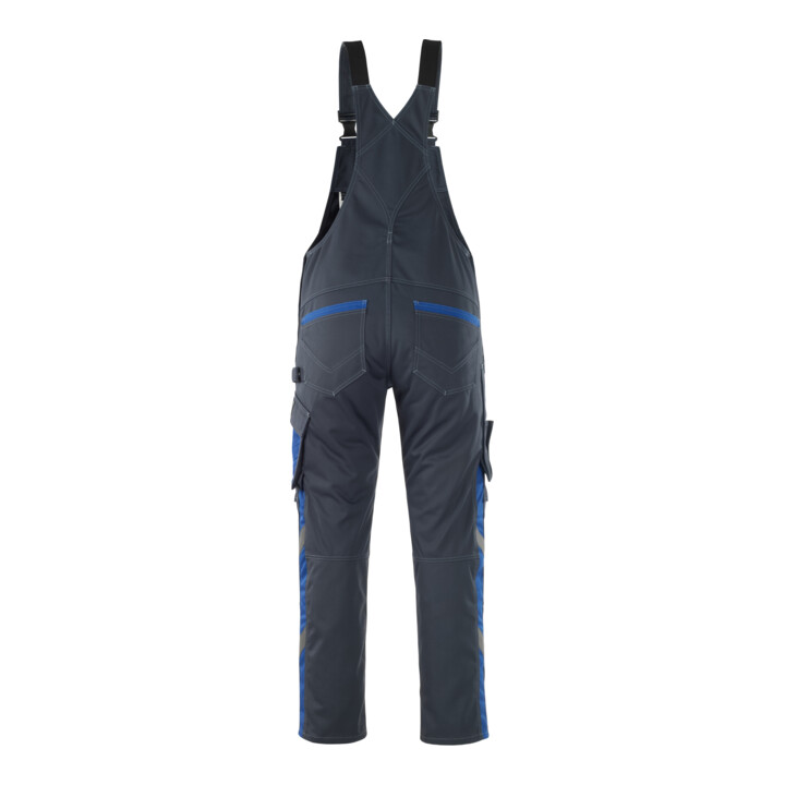 MASCOT® Latzhose Leipzig 76C48 schwarzblau/kornblau