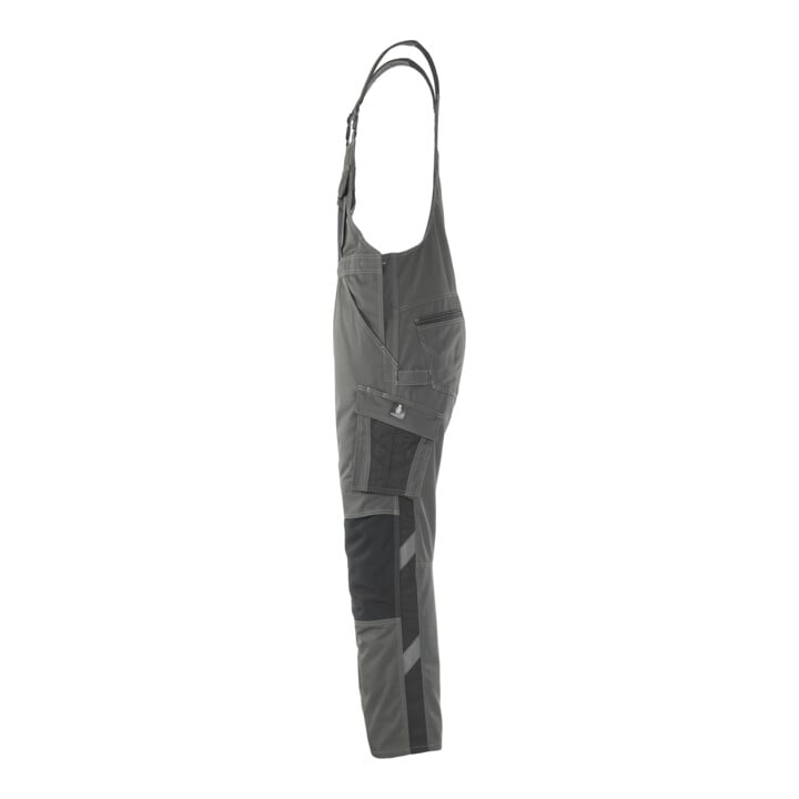 MASCOT® Latzhose Leipzig 76C52 dunkelanthrazit schwarz
