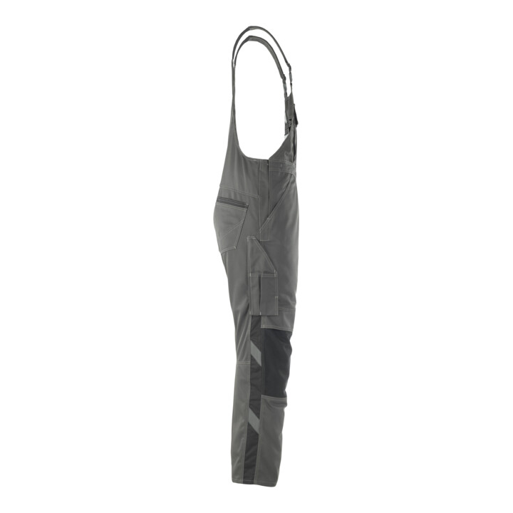 MASCOT® Latzhose Leipzig 76C52 dunkelanthrazit schwarz