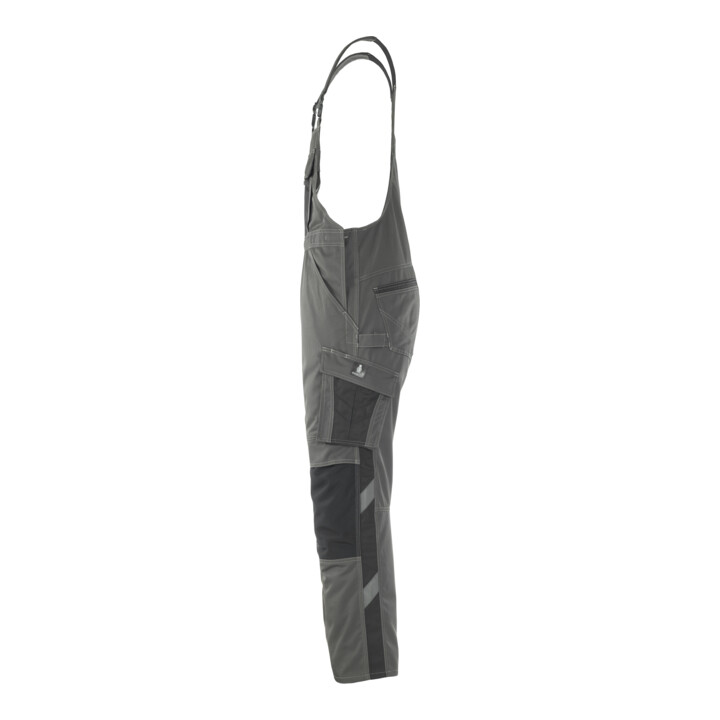 MASCOT® Latzhose Leipzig 82C46 dunkelanthrazit/schwarz