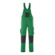 MASCOT® Latzhose Leipzig 82C48 grün/schwarz