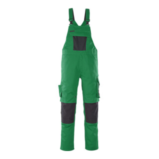 MASCOT® Latzhose Leipzig 90C52 grün/schwarz