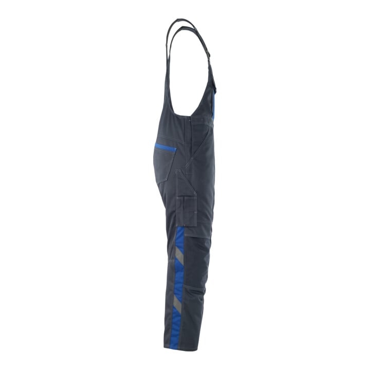 MASCOT® Latzhose Leipzig Größe 76C54 schwarzblau/kornblau
