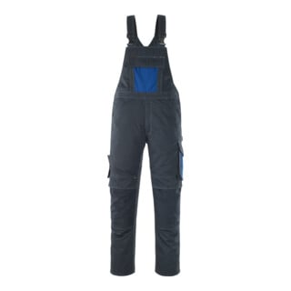 MASCOT® Latzhose Leipzig Größe 76C56 schwarzblau/kornblau