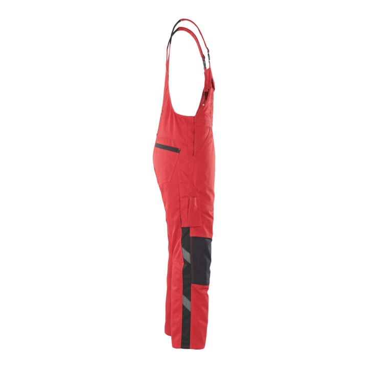 MASCOT® Latzhose Leipzig Größe 82C46 rot/schwarz