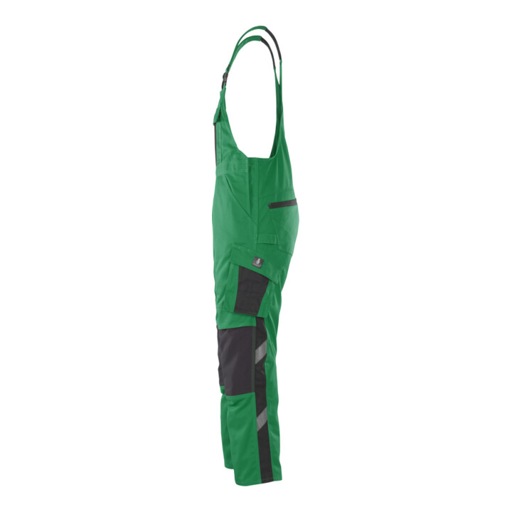 MASCOT® Latzhose Leipzig Größe 82C64 grün/schwarz