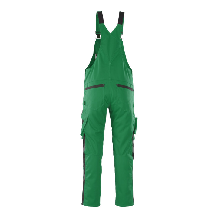 MASCOT® Latzhose Leipzig Größe 82C64 grün/schwarz
