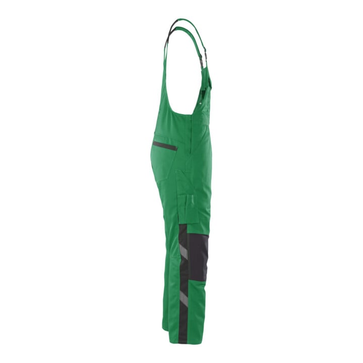 MASCOT® Latzhose Leipzig Größe 82C64 grün/schwarz
