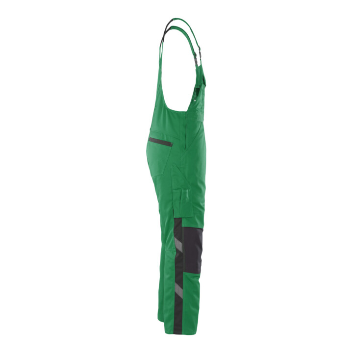 MASCOT® Latzhose Leipzig grün/schwarz Größe 90C60