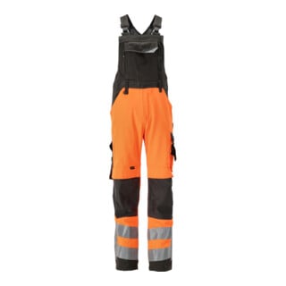 MASCOT® Latzhose Newcastle 76C48 hi-vis orange/dunkelanthrazit