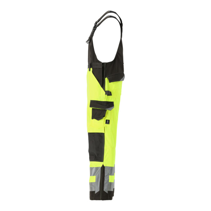 MASCOT® Latzhose Newcastle Größe 90C52 hi-vis gelb/dunkelanthrazit