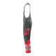 MASCOT® Latzhose Sunderland 82C56 dunkelanthrazit hi-vis rot
