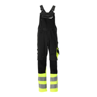 MASCOT® Latzhose Sunderland 82C56 schwarz/hi-vis gelb