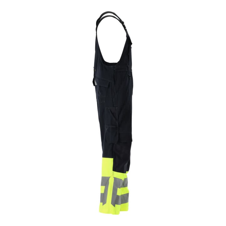MASCOT® Latzhose Sunderland 90C56 schwarzblau hi-vis gelb