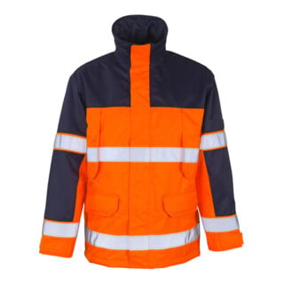 MASCOT® Parka Savona Größe M hi-vis orange/marine