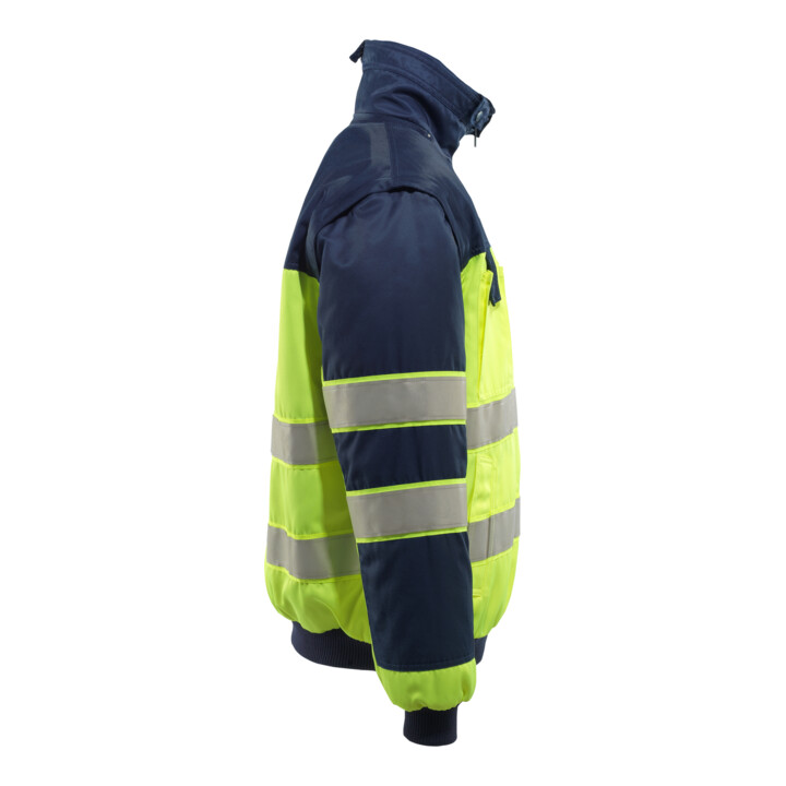 MASCOT® Pilotjacke Livigno 3XL hi-vis gelb/marine