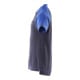 MASCOT® Polo-shirt Bianco Größe L marine/kornblau