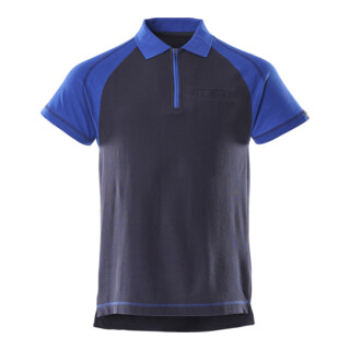 MASCOT® Polo-shirt Bianco Größe XL marine/kornblau