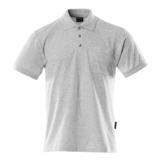MASCOT® Polo-shirt Borneo Größe M grau-meliert