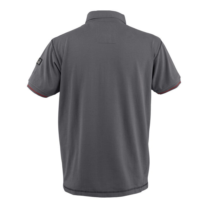 MASCOT® Polo-shirt Kreta Größe L hellanthrazit