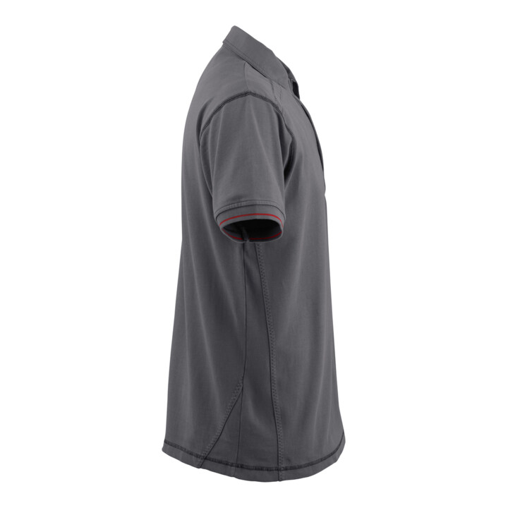 MASCOT® Polo-shirt Kreta Größe L hellanthrazit