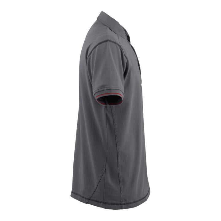 MASCOT® Polo-shirt Kreta Größe M hellanthrazit