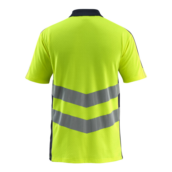 MASCOT® Polo-shirt Murton Größe L hi-vis gelb/schwarzblau