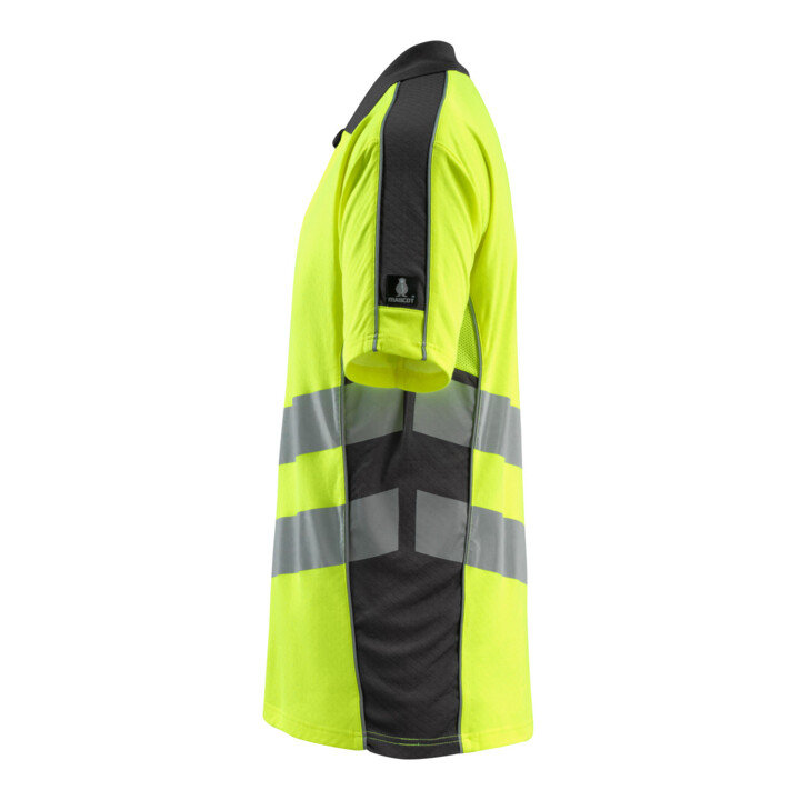 MASCOT® Polo-shirt Murton hi-vis gelb/dunkelanthrazit Gr. XL