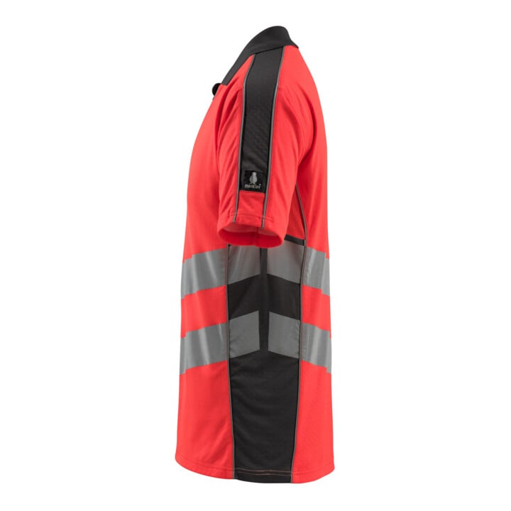 MASCOT® Polo-shirt Murton hi-vis rot/dunkelanthrazit Gr. S