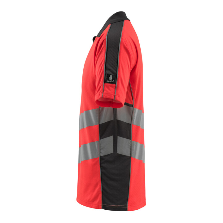 MASCOT® Polo-shirt Murton hi-vis rot/dunkelanthrazit Gr. XL