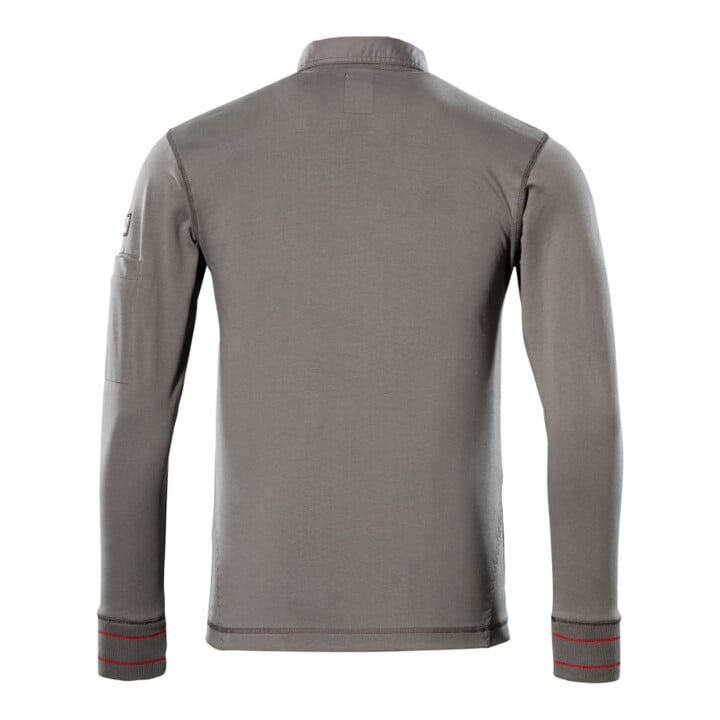 MASCOT® Polo-Sweatshirt Ios Größe M hellanthrazit