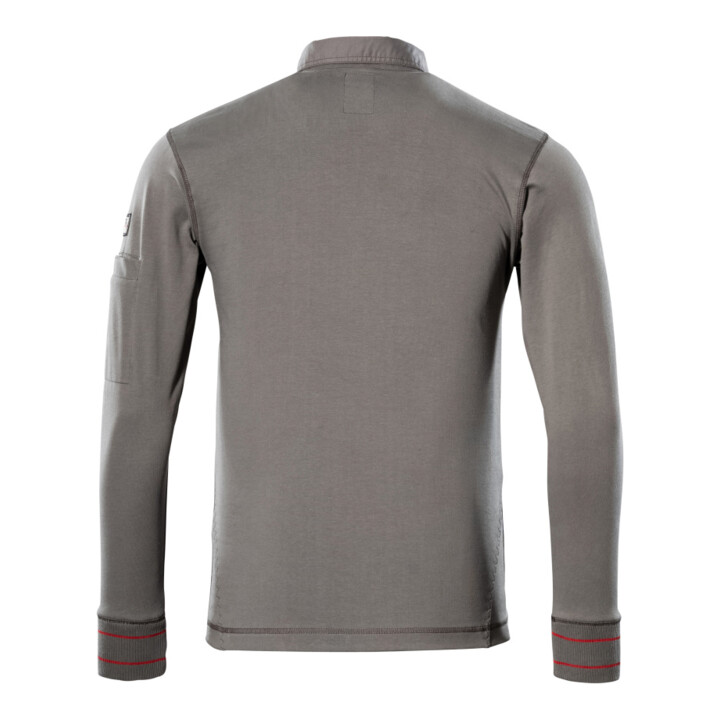 MASCOT® Polo-sweatshirt Ios Größe S hellanthrazit