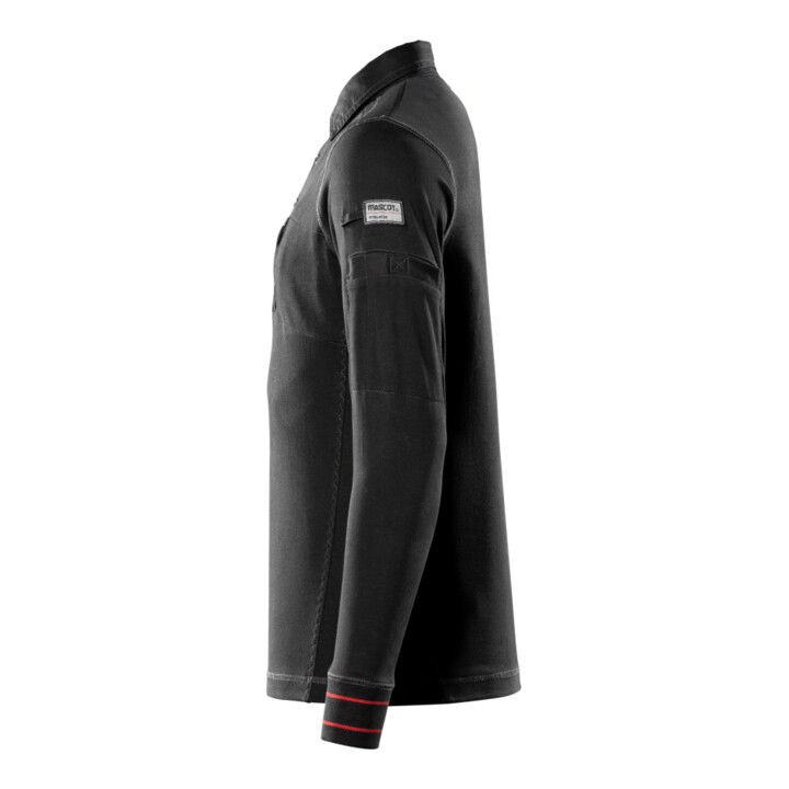 MASCOT® Polo-Sweatshirt Ios schwarz Größe S