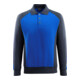 MASCOT® Polo-sweatshirt Magdeburg Größe L kornblau/schwarzblau