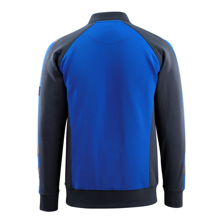 MASCOT® Polo-sweatshirt Magdeburg Größe L kornblau/schwarzblau