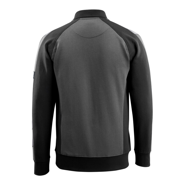 MASCOT® Polo-sweatshirt Magdeburg Größe S dunkelanthrazit/schwarz