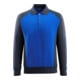 MASCOT® Polo-sweatshirt Magdeburg Größe S kornblau/schwarzblau