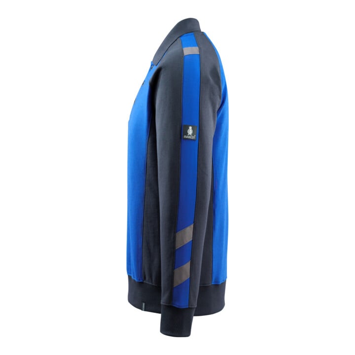 MASCOT® Polo-sweatshirt Magdeburg XS kornblau/schwarzblau