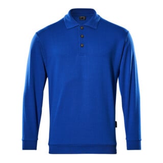 MASCOT® Polo-sweatshirt Trinidad 2XL kornblau
