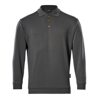 MASCOT® Polo-sweatshirt Trinidad 3XL dunkelanthrazit